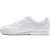 Puma Roma Basic, Scarpe da Ginnastica Basse Uomo, Bianco (White/Light Gray), 48.5 EU