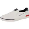 TOM TAILOR 5385104, Mocassino Basso Uomo, Bianco, 46 EU