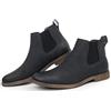 Hawkwell Stivaletti da uomo casual Chelsea Boot Chukka, Nero , 42 EU