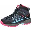 Lico Stivaletti da trekking unisex per bambini Griffin High, Marine Pink Turchese., 31 EU