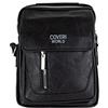 COVERI COLLECTION COVERI Borsa Borsello Ecopelle Tracolla Uomo Lavoro Ufficio Tempo Libero Portacellulare Tasche Zip ART.2165 Dimensioni 25 X 20 X 6 (NERO)