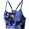 THE NORTH FACE NF0A8BPN8SK W MA Flex Light Bra AOP Reggiseno Sportivo Donna Virtual Blue Light Show Taglia M