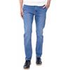 Ciabalù Jeans Uomo Regular Fit Elasticizzato Tinta Unita Blu 5 Tasche Pantaloni in Cotone Vita Media (IT, Numero, 56, Regular, Regular, Blu)