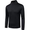 KINKOCCL Maglione da uomo a collo alto Pullover a collo alto maglione lavorato a maglia maglione slim fit maglione lavorato a maglia maglione a maniche lunghe pullov