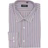 Coveri Camicia Classica a Righe in Puro Cotone con Collo Classico, Rosso XL