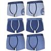 Navigare 6 Pezzi Boxer Uomo Mutanda Intimo Elasticizzato Varie Fantasie (M, Art.21013Z)