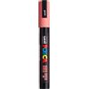 uni POSCA 182527 - Pennarello POSCA con punta tonda medio-fine, rosa corallo