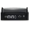 BASOARO PC Industriale Mini PC Fanless i5, Mini PC Win 11 Pro, 16GB RAM 512GB SSD Core i5 8350U PC Industriale Fanless, Dual RJ45 LAN 2 RS232 COM 2 HD Displays USB 3.0 WiFi BT