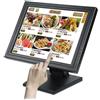 HINOPY System di cassa, 17 pollici registratore di cassa touch screen monitor POS LCD touch screen monitor 1280 x 1024 al dettaglio chiosco ristorante bar