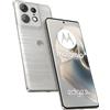Motorola Edge 50 Pro (Display 6.67 Super HD 144Hz, 50+13+10MP con IA, 4500 mAh ricarica Turbo Power 125W, 12/512GB, Dual SIM, IP68, NFC, Android 14, caricatore da 125W e cover in confezione), Moonlight Pearl