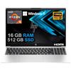 HP Probook 455 G10 Notebook portatile Silver, RAM 16GB, SSD 512GB, Display FullHD 15.6, Cpu Amd Ryzen 5 7530U da 4,6 GHz, fingerprint, Win11 Pro, Office Pro 2021