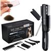 Split Ender Pro tagliacapelli salon professionale senza fili per doppie punte per doppie punte secche, danneggiate e fragili nero