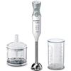 Bosch Elettrodomestici ErgomMixx Mixer a Immersione, Frullatore, 600 W, 70 Decibel, Plastica, 12 velocità, Bianco