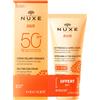 Nuxe Sun Set: Crema Viso SPF 50+ + Balsamo Doposole