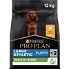 Purina Pro Plan Large Athletic Puppy Healthy Start Crocchette per cane - 12 kg - Croccantini per cani - 1° ORDINE? scegli lo sconto BZR5 / BZR20 + 200 punti fedeltà
