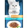 Gourmet le Perle Filettini in Salsa 85 gr - con Tonno - Cibo umido per gatti - scegli lo sconto BZR5 / BZR20