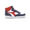 Diadora Raptor Mid Gs Blu Rosso Bianco - Sneakers Bambino EUR 38 / UK 5