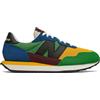 New Balance Sneakers 237 Suede Mesh Verde Nero Giallo Uomo EUR 40 / US 7