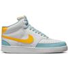 Nike Court Vision Mid Next Nature Bianco Giallo - Sneakers Uomo EUR 42,5 / US 9