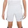 Nike Pantaloncini Calcio Academy23 Bianco Nero Bambino S