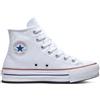 Converse Chuck Taylor All Star Eva Lift Platform Hi Gs Bianco Bambino EUR 37