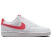 Nike Court Vision Low Bianco Rosa Corallo - Sneakers Donna EUR 36,5 / US 6