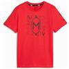 Puma Maglia Maniche Corte Ac Milan Ftblcore Rosso Nero Bambino 128 cm