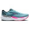Brooks Glycerin Gts 21 Azzurro Rosa - Scarpe Running Donna EUR 37,5 / US 6,5