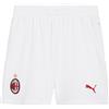 Puma Pantaloncini Calcio Ac Milan Home 24 25 Bianco Bambino 128 cm