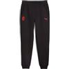 Puma Pantaloni Allenamento Calcio Ac Milan Nero Rosso Uomo L