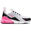 Nike Air Max 270 Bianco Fucsia Nero - Sneakers Donna EUR 36,5 / US 6