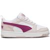 Puma Rebound V6 Lo Gs Bianco Fucsia - Sneakers Bambino EUR 36 / UK 3,5