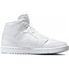 Nike Air Jordan 1 Mid Bianco - Sneakers Donna EUR 35,5 / US 5