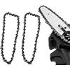 Candeon Catena Motosega Elettrica A Batteria, 2 Pezzi 6 Pollici Catene Per Motosega Universali, 36 Maglie Passo 1/4 Catena Di Ricambio Per Mini Motosega, Lame per Motosega Da Potatura, Frese Di Rami