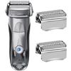 Gzbdz Testina di ricambio compatibile con rasoio elettrico Braun, 70S Series 7, compatibile con Braun Series 7 790cc 760cc 750cc 720 799 797 (confezione da 2 pezzi)