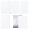 XiyaxiVici 5 pezzi Sublimazione Bordo con 4 Fori 300x200x0,65 mm Pannello Sublimazione Bordo per Fai da Te Metallo Alluminio Segno per Produzione di Cartelloni Pubblicitari