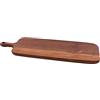 Point-Virgule Tagliere in legno di noce con manico, perfetto per servire antipasti e formaggio, in legno lungo, 37 x 16,5 cm