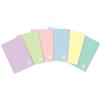 Blasetti - 10 Maxi quaderni One Color PASTELLO con Jolly Page - Quadretti 0Q