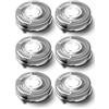 FMCUVBFR Testine Di Ricambio SH50, Compatibili Con Rasoi Philips, Serie 5000, AquaTouch, PowerTouch, Rasoi Elettrici S5210 S5370 PT730 AT810(6pcs)