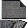 Flandria Tappeto ingresso zerbino antipolvere antiscivolo, tappeto porta interna esterno, 80 x 120 cm, antracite