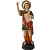 DRW San Pancracio 20 cm statuetta in resina dipinta a mano