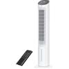 Dreo Raffreddatore d'aria con raffreddamento ad acqua, silenzioso, ventilatore a torre con raffreddamento, ventilatore da 40 pollici, raffreddamento evaporativo con funzione girevole a 80°, 3 modalità