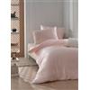 Nuit Des Rêves Set di copertine trapunta XXL (155 x 220 cm), colore polvere, 70% cotone, 30% poliestere, lavabile in lavatrice, 120 thread Count, Button & Envelope Closure | Soft & Stylish