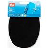 Prym-14 x 10 cm, 2 Pezzi In Finta Pelle Sew-On Patches, Colore: Nero
