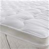 Comfort Collections Coprimaterasso in microfibra con imbottitura in fibra cava anti allergico, ultra morbido, per letto king size, 152 x 200 cm circa