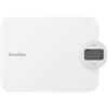Terraillon 14750 - Bilancia da cucina ecologica in vetro, con dinamo, funzione tara e conversione liquidi, portata 5 kg, colore: bianco