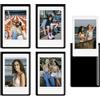 HIYQIN 15 Cornici Fotografiche Magnetiche per Pellicola Instax Mini, Display Foto 2x3 Pollici Cornici Magnetiche da Frigorifero per Fujifilm Instax Mini 13 41 EVO LiPlay/LiPlay+ 12 11 - Nero