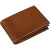 STILORD 'Lincoln' Portafoglio Mini Uomo in Pelle con Blocco RFID Portafogli con Portamonete Piccolo Sottile Tascabile, Colore:texas - marrone