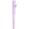 Back2Fun - Penna a sfera per bambini con tappo e design a coccodrillo, inchiostro blu 0,7 mm, corpo morbido al tatto, cancelleria divertente per scrivere, disegnare o regalare, materiale scolastico o
