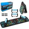 YingErTool Tavola push-up, 17 in 1, multifunzione, pieghevole, portatile, per allenamento a casa, attrezzo per esercitare efficacemente i muscoli, per uomini e donne, sistema fitness in palestra